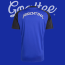 Camiseta Argentina Mundial 2026 (Modelo Aficionado Calentamiento)