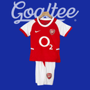 Conjunto Arsenal 02/04 (Niños Retro)