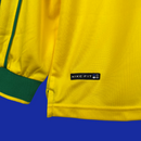 Camiseta Brasil 1998 (Manga Larga Retro)