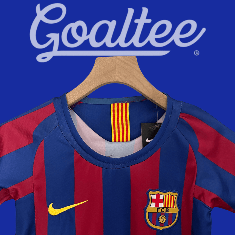 Conjunto Barcelona 05/06 (Niños Retro)