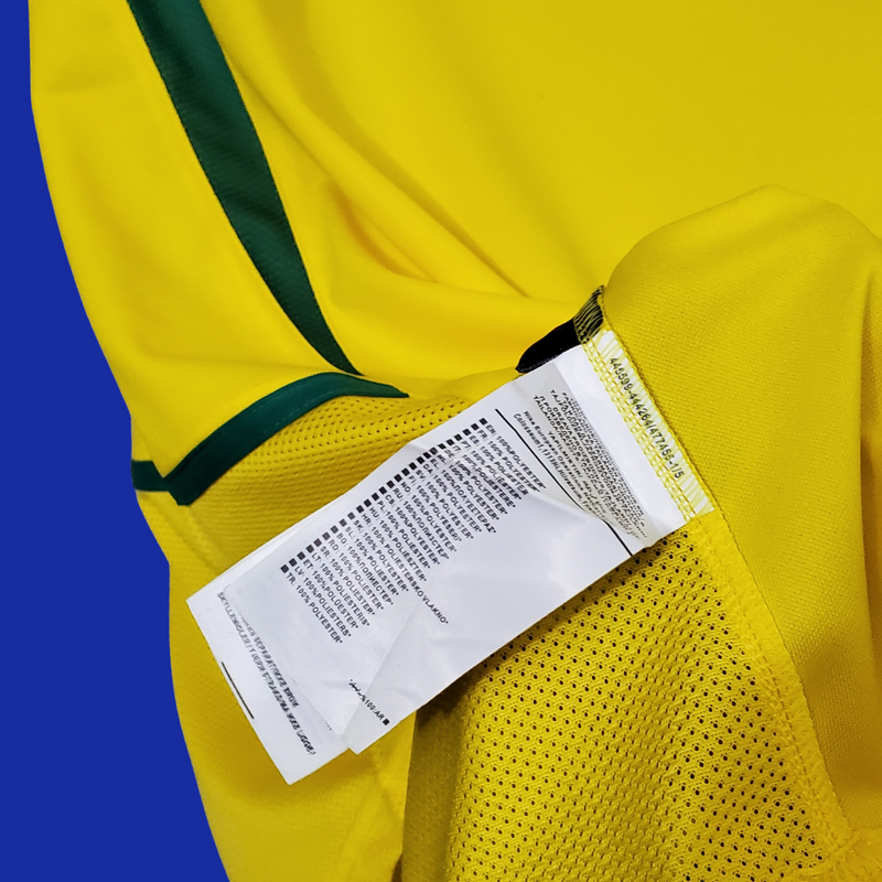 Camiseta Brasil 2002 (Retro)
