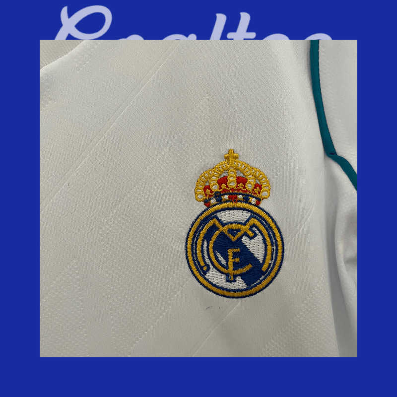 Conjunto Real Madrid 17/18 (Niños Retro)