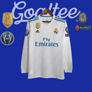 Camiseta Real Madrid 17/18 (Manga Larga Retro)