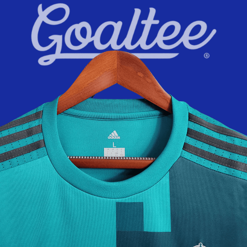 Camiseta Real Madrid 17/18 (Manga Larga Retro)