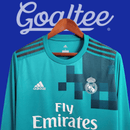 Camiseta Real Madrid 17/18 (Manga Larga Retro)