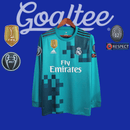 Camiseta Real Madrid 17/18 (Manga Larga Retro)