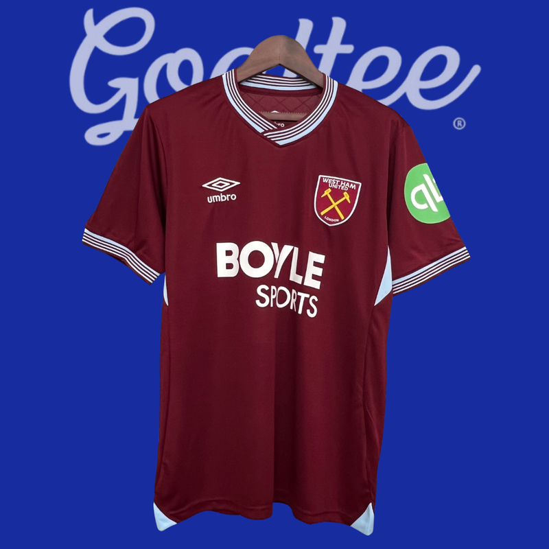 Camiseta West Ham 25/26 (Modelo Aficionado)